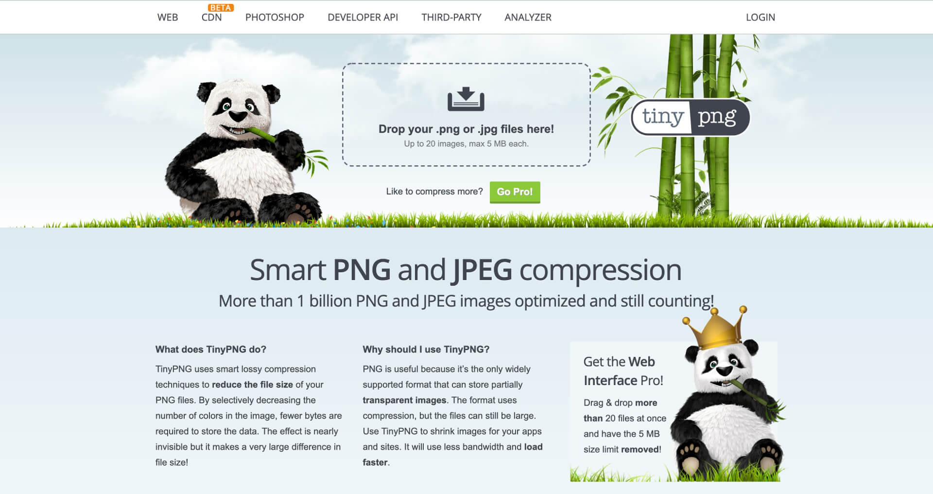 TinyPNG – Compress PNG images while preserving transparency-IrvingLab 爾文實驗室